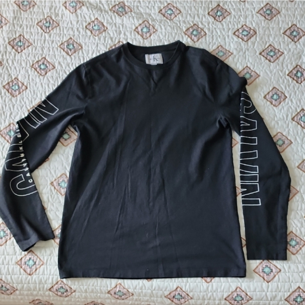 Calvin Klein Jeans Black Long Sleeve Shirt